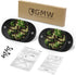 GMW Gun Magnet 2-Pack, 30 lbs Rating Magnetic Gun Mount for Car, Truck, Desks, Safes, Indoor Gun Racks