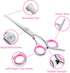 Dog Grooming Scissors Set, Heavy Duty Scissors with Safety Round Tip, 6 in 1 for Dogs, Cats and Other Animals