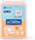 24pcs Pet Soft Disposable Cat Diapers - Female Dog Diapers for Cats & Dogs in Heat Period or Urine Incontinence, Doggie