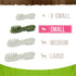 Merrick Fresh Kisses Natural Dental Chews Infused With Coconut For Small Dogs 15-25 Lbs - 15 ct. Bag