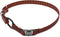 Educator Quick Snap Bungee Dog Collar, Biothane, Waterproof, Adjustable for Custom Fit, 1-Inch (Brown)