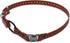 Educator Quick Snap Bungee Dog Collar, Biothane, Waterproof, Adjustable for Custom Fit, 1-Inch (Brown)