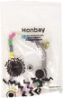 Honbay Wooden Bird Swing Perch Toy for Small Sized Parrots