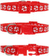 Puppy ID Collars Identification Whelping Soft Nylon Adjustable Breakaway Safety Litter Collars for Newborn Pets, 14 pcs
