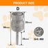-2PCS 1/8" Diamond Rotary Pet Nail Grinder Bits Dog Nail Grinder Replacement Head Replacement Grinder Wheel Work