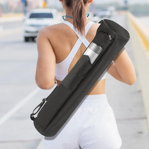 Yoga Mat Bag for Women & Men - Travel Yoga Gym Bag for 1/4" 1/3" Thick Exercise Yoga Mat, Fitness Mat Pouch