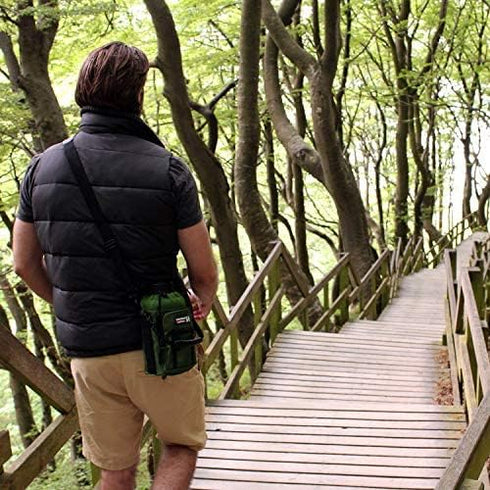 Wild Wolf Outfitters #1 Best Water Bottle Holder for 64 oz Bottles, Military Grade Carrier with 2 Pockets
