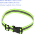 Reflective Belt Bands - High Visibility Safety Reflector Tape for Cycling Running Night Walking (24x1.6 Inch, Green)