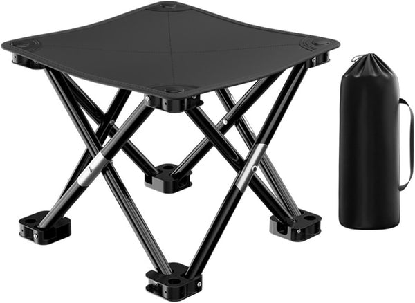 iayokocc Portable Folding Camping Stool, Outdoor Camping Lightweight Small Chair for Gardening Fishing