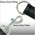 MayPaw Bungee Dog Leash Extension Attachment, 18" Reflective Shock Absorbing Lead Extender for Dog Walking Running Training, Black