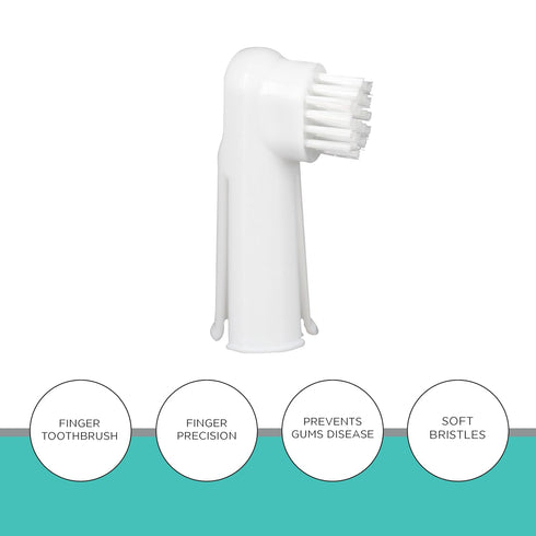 50 Count Groomer Essentials Finger Toothbrushes
