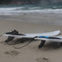 OCEANBROAD Surfboard Fin Thruster, 3 Fins for FCS-Based Future-Based Fin Box with Screws Wax Comb Key