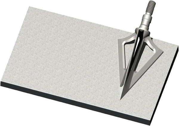 G5 Flat Diamond Stone Broadhead Sharpener for Montec Broadheads - Fine (1200) & Rough (600) Diamond Sides, Nylon Case