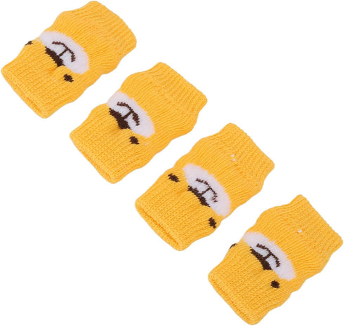 Tnfeeon Dog Leg Brace, 4Pcs Canine Joint Brace Hock Wraps Elbow Protector for Protecting Dog Legs from Injuries
