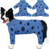 Dog Surgery Suit Long Sleeve, Recovery Suit for Female Male with Zipper Closure, Post Spay Neuter Onesie, Full Coverage