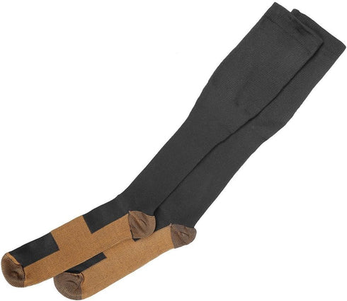 Sirosky 1 Compression Socks Graduated Support Sock Feet Pain Relieving Ache Relief for Men Woman Over the Calf Below
