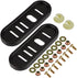 490-241-0010 Snowblower Slide Shoes Skid Shoe (2 Pack) with Mounting Hardware for Universal MTD Snow Thrower