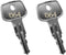 Thule Key Replacement for Roof Racks, Carriers, Crossbars Key (Codes N064)