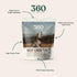 360 Pet Nutrition Freeze-Dried Raw Beef Liver Treats, High Protein Grain-Free Dog or Cat Snacks, 4 oz