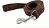 Strong Dog Leash 4FT/5FT/6FT, Nylon for Small Medium Large Dogs, Brown, 1 in x 10 ft