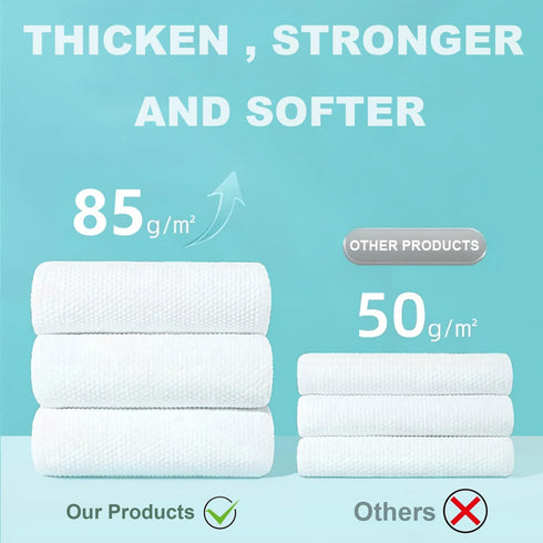 ReverseClock Set Swimming Disposable Towel Compressed Towels Large Bath Towel Face Towel Cotton Thick Portable Reusable