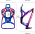Universal Bike Water Bottle Cage, Durable Ultralight Plastic Holder for MTB, Road Bike, Mountain Bike, 2 Pack