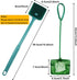Fish Tank Cleaning Tools, 8 in 1 Aquarium Feeder Tools Kit, Stainless Steel Feeding & Plant Cleaner