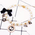 Dog Pearl Collars, Princess Bow Necklace Pet Pearl Necklace, Cute Collar for Dog Cat, Neck Strap for Puppy Accessories