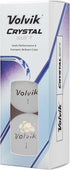 12 Pack Volvik Crystal Soft Golf Balls - White Color