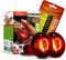 Infrared Heat Lamp Bulbs 75W 2 Pack - Red Basking Spot Light Bulb for Reptiles like Bearded Dragon, Turtle, Snake, with