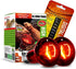 Infrared Heat Lamp Bulbs 75W 2 Pack - Red Basking Spot Light Bulb for Reptiles like Bearded Dragon, Turtle, Snake, with