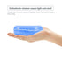 Orthodontic Retainer Case with Vent Holes - Mouthguard Container with Hinged Lid for Office, Travel, Household