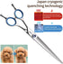 Straight Left Handed Dog Grooming Scissors 8.0'' Long, Large Dog Shears for Grooming Poodle