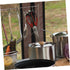 4pcs Set Backpacking balacoo Portable Stainless Steel Camping Cookware Combination Cooking Outdoor Cooking Hiking