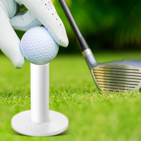 Sosation 23 Pieces Rubber Golf Tees Set, Holders for Driving Range Mats, Mixed Sizes for Indoor Outdoor Training