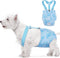 Dog Diapers Female with Suspender, Reusable Dog Diaper Female, Washable Doggie Diapers