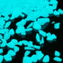 Glow in The Dark Gravel Stones, Decorative Rocks for Fish Tank, Aquarium Garden Planter, 280g/10oz (5-8mm, Blue)