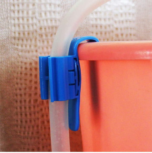 NGe 3Pcs Adjustable Fish Tank Water Hose Holder, Water Tube Clamp Fixed Clip Aquarium Pipe Holder