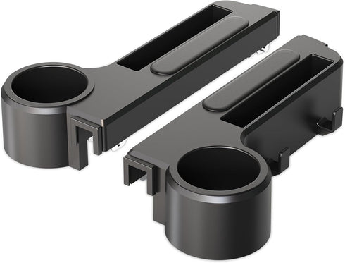 Xoxocos 1/1.25 Golf Cart Armrest with Cup Holder - Universal Fit for EZGO/Club Car/Yamaha Rear Seat, Fits Square Tube