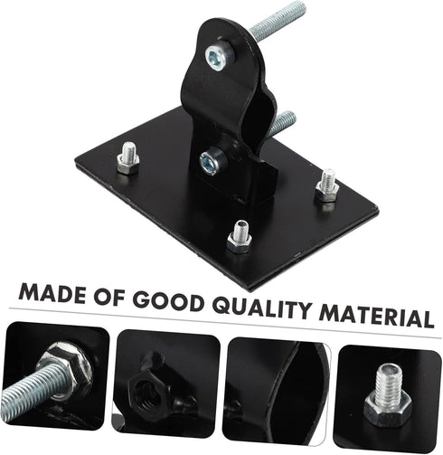 VANZACK Bike Front Basket Mounting Rack, Supporting Bracket for Bike Basket Mounting Holder