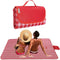K Y KANGYUN Outdoor Picnic Blankets, Extra Large Beach Blanket, Foldable Lightweight