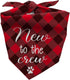 Joyriza New Puppy Announcement Dog Bandana, Adopted Puppies Reveal Gift for Owner, Dogs