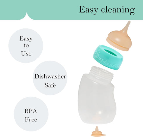 Silicone Puppy Feeding Bottles with Nipple and Syringes - Perfect for All Breeds