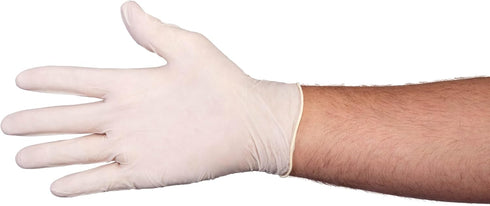 Hunters Specialties Field Dressing Gloves Combo Pack - 6 Pairs Short Latex Gloves & 6 Pairs Shoulder-Length Poly Gloves