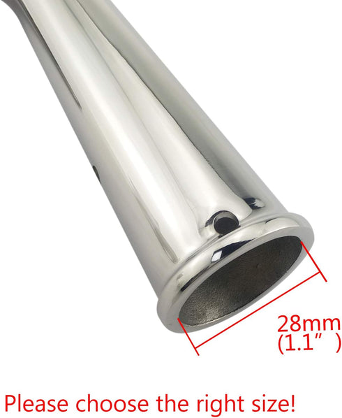keehui 316SS Marine Grade Raft Boat Hook Head End | Lifeboat Yacht Sailing Dock Anchor Hardware Accessories