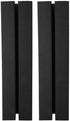 KEENSO Car Roof Rack, One Pair Portable EVA Soft Oval Racks for Surfboard Kayak, Standup Paddle