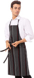 Custom Striped Bib Apron for All - Chef Works