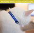 Cat Collar Stars and Moon, 4-Pack Reflective with Bell, Solid & Safe Nylon Breakaway Collars for Cats