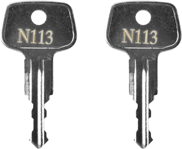 Key for Thule Key Replacement,for Roof Racks, Carriers, Crossbars Key etc,(Codes N113) by Hugexpen