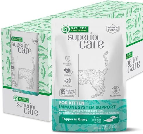 Nature's Protection Wet Cat Food in Gravy - High Protein, Natural &